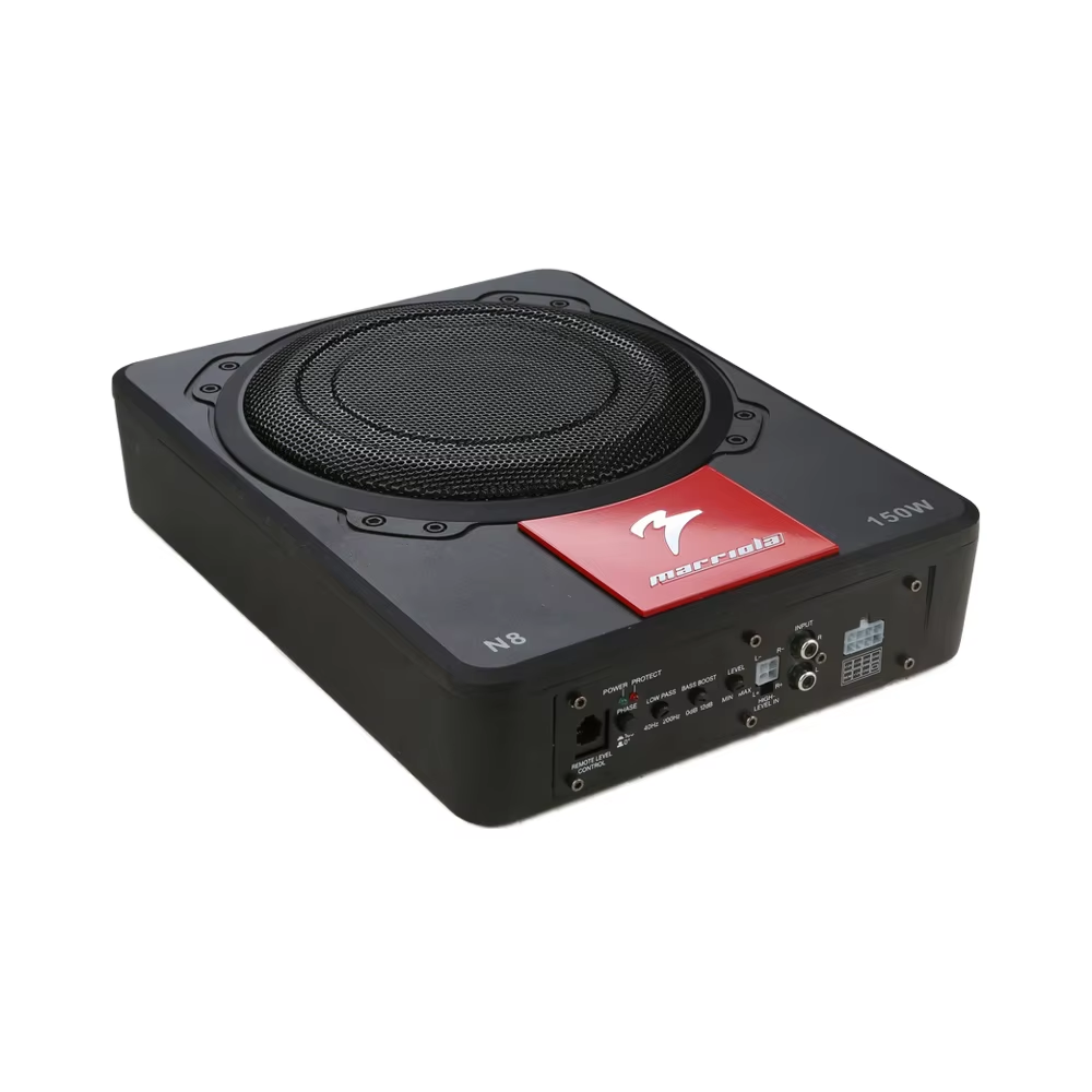 N8 150W RMS Single-Coil Car Amplifier Subwoofer High Quality Wooden Material for Amplifier Speaker Usage